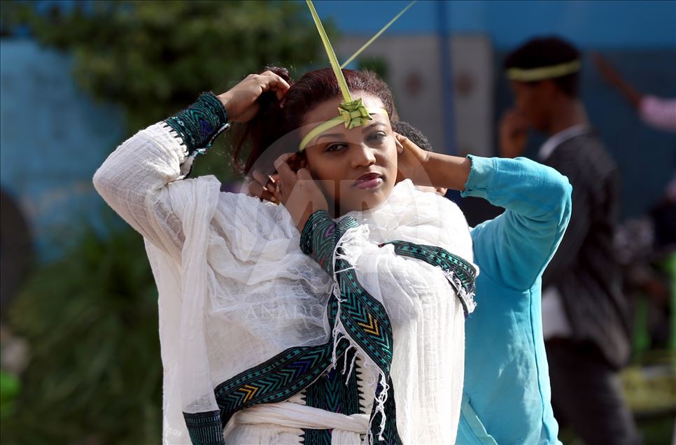 Etiyopya'da "Hossana" günü kutlamaları
