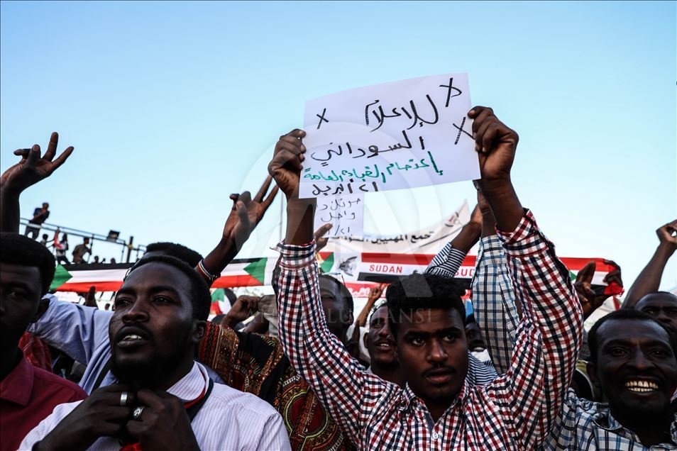 Sudan'daki gösteriler