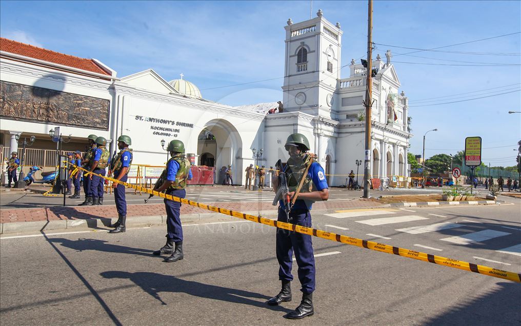 Sehari setelah serangan bom di Sri Lanka