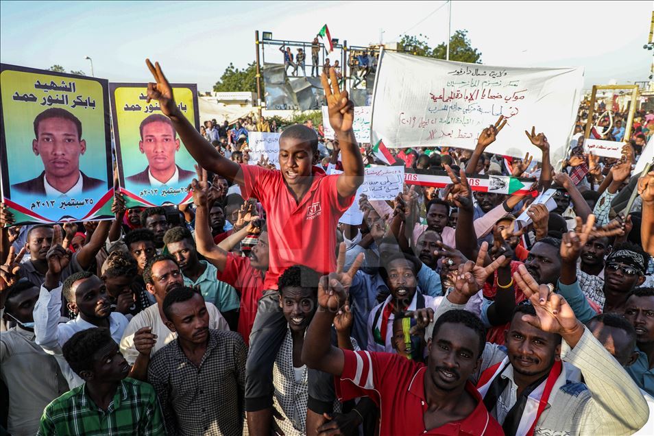 Sudan'daki gösteriler