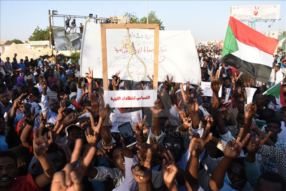 تظاهرات مردم سودان در خارطوم