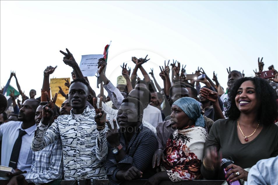 Sudan'daki gösteriler