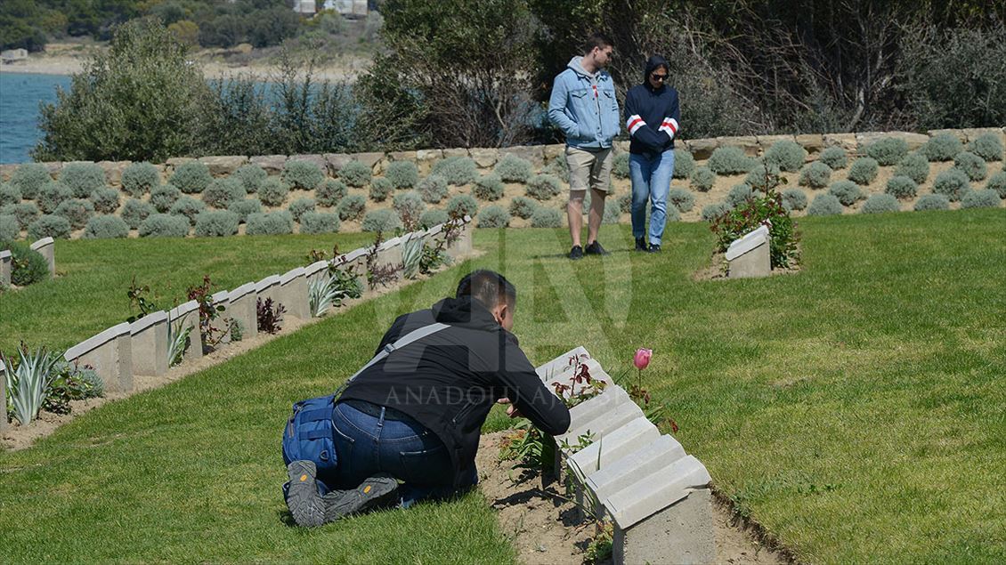 Anzak torunları Çanakkale'de