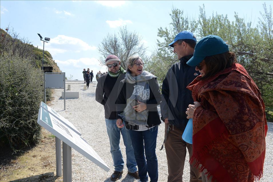 Anzak torunları Çanakkale'de