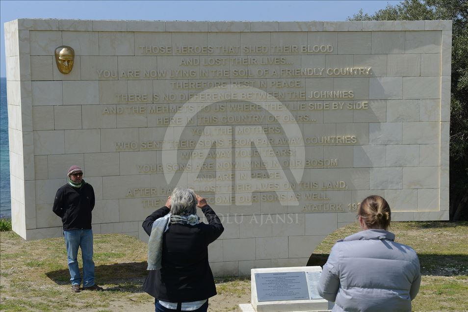 Anzak torunları Çanakkale'de
