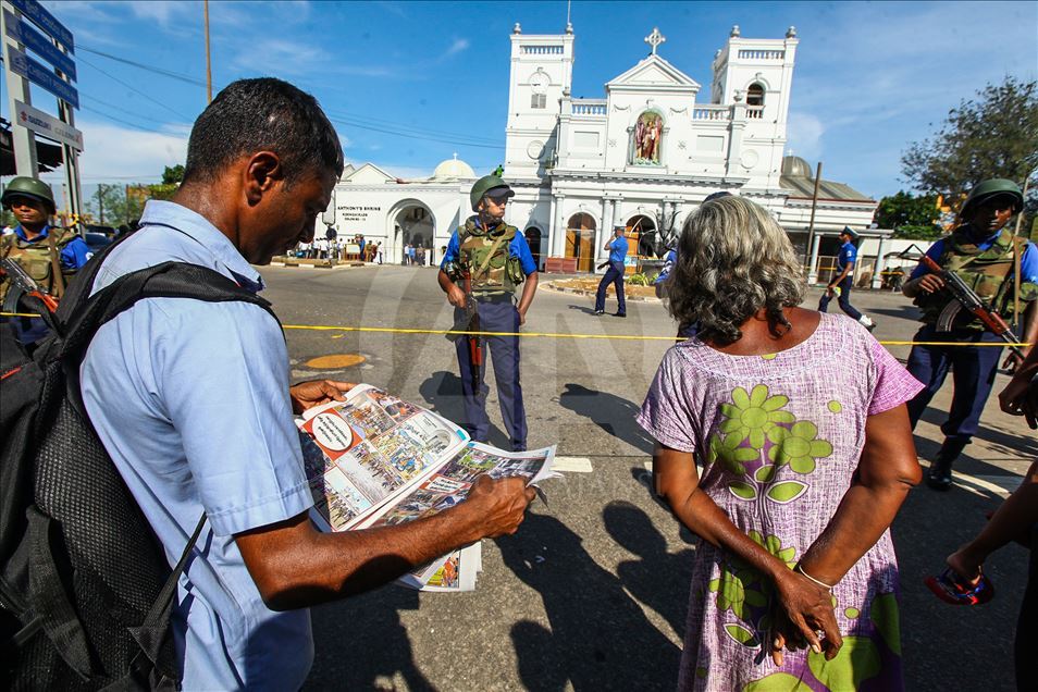 Sehari setelah serangan bom di Sri Lanka