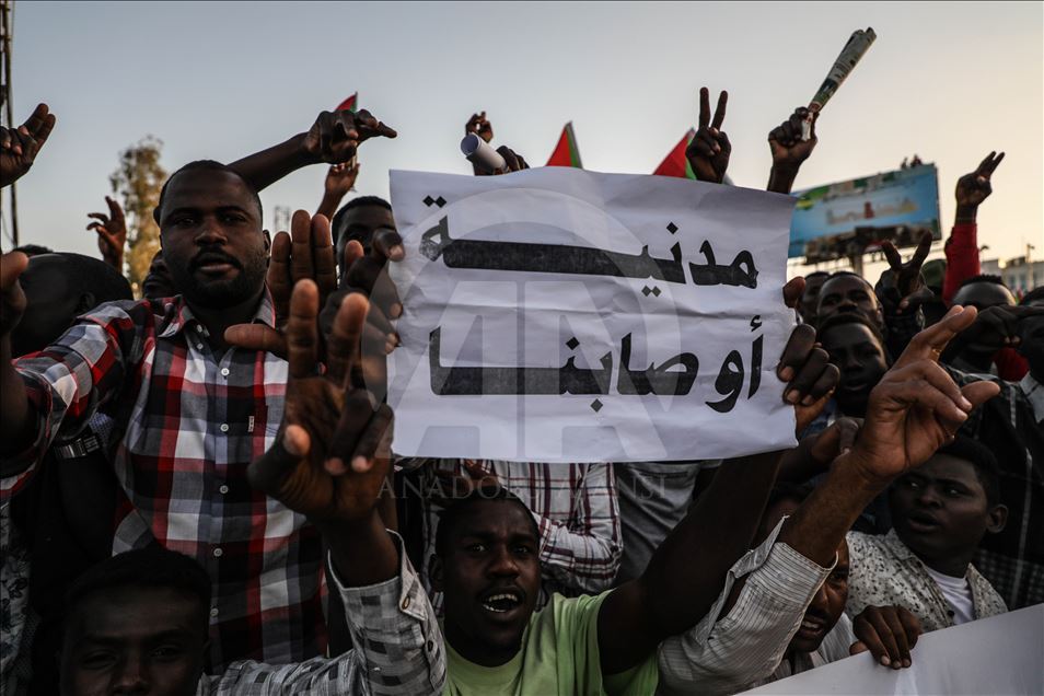 Sudan'daki gösteriler