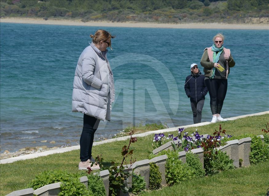 Anzak torunları Çanakkale'de