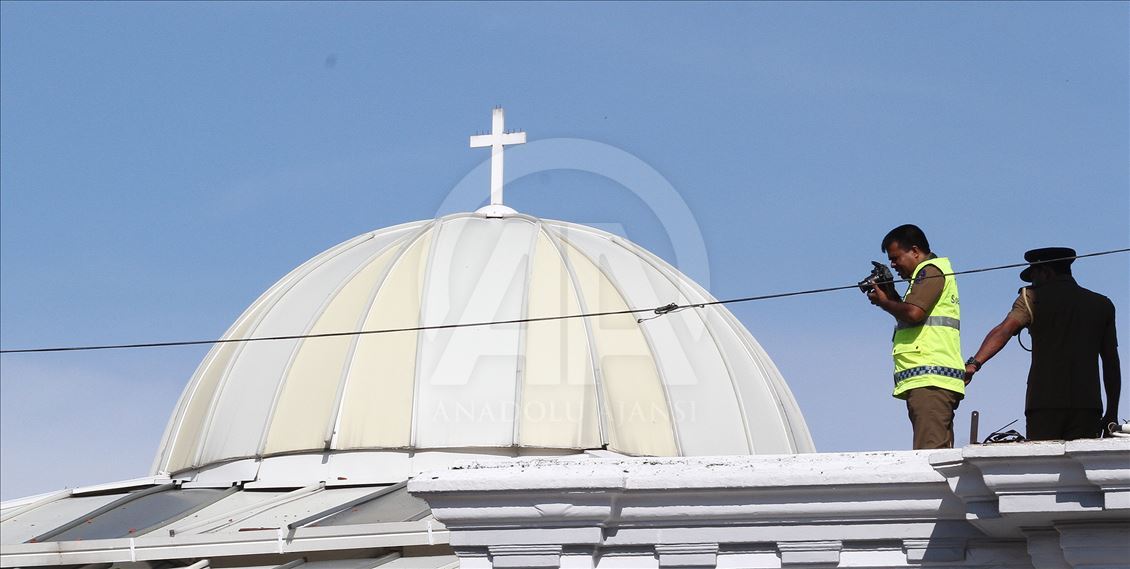 Sehari setelah serangan bom di Sri Lanka