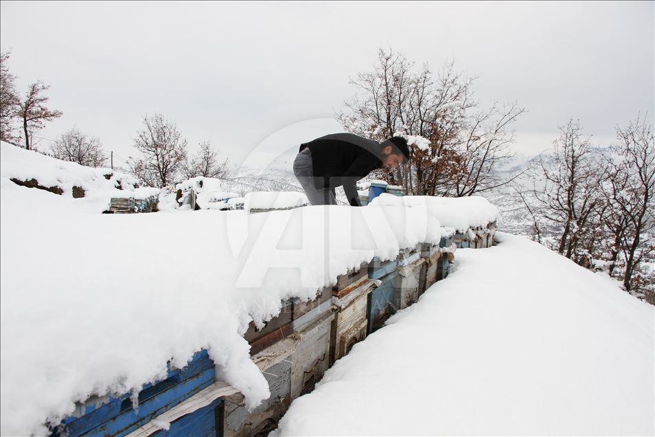 Kar yağdı, 82 yerleşim yerinin yolu kapandı