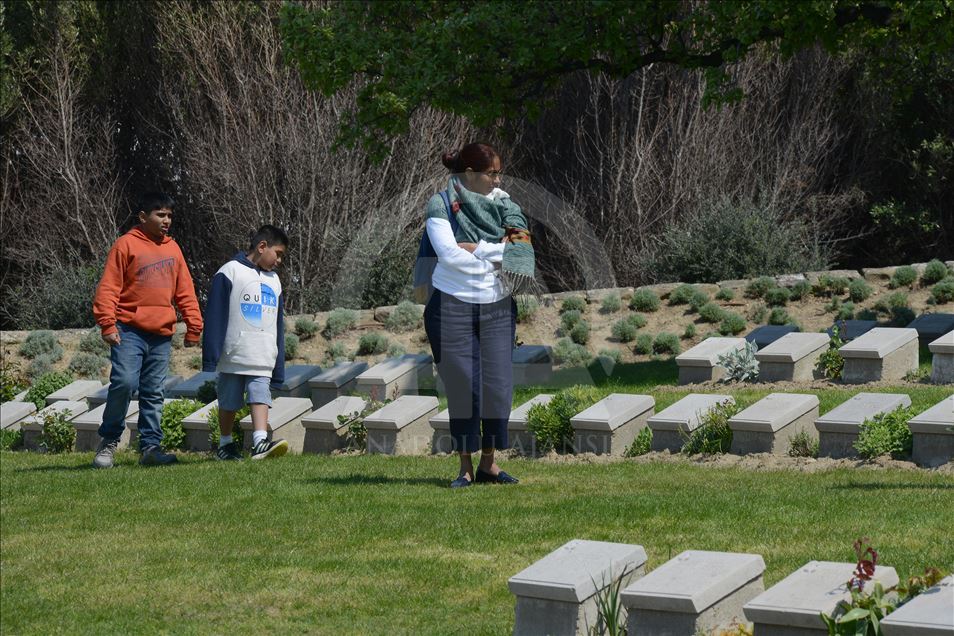 Anzak torunları Çanakkale'de