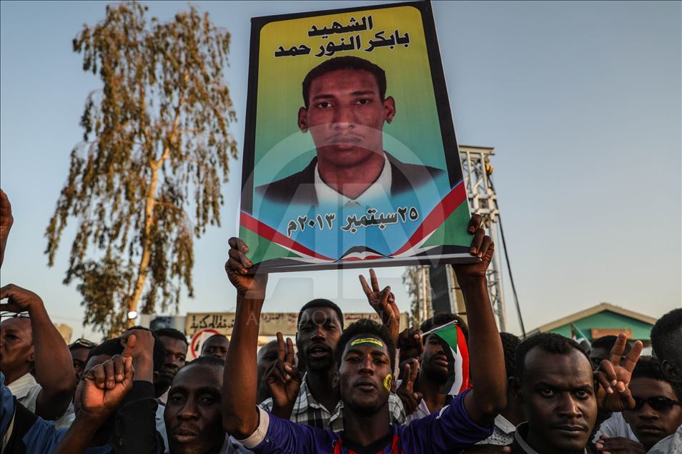 Sudan'daki gösteriler