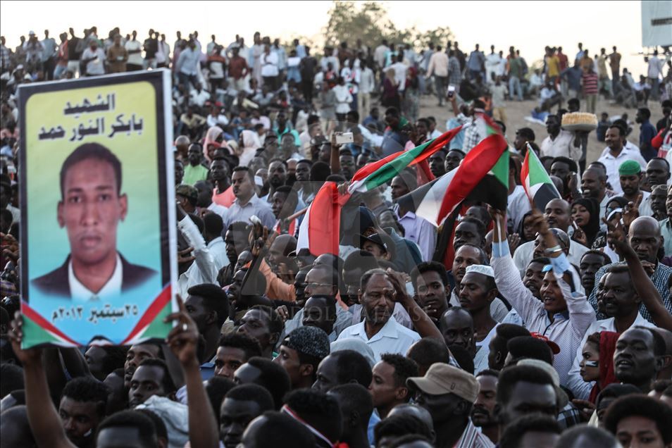 Sudan'daki gösteriler