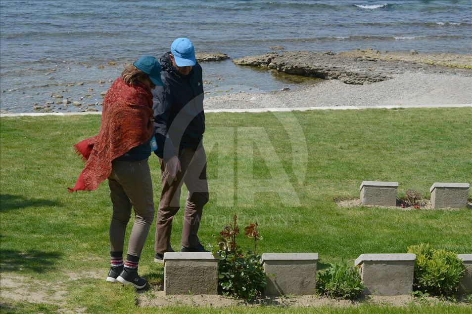 Anzak torunları Çanakkale'de