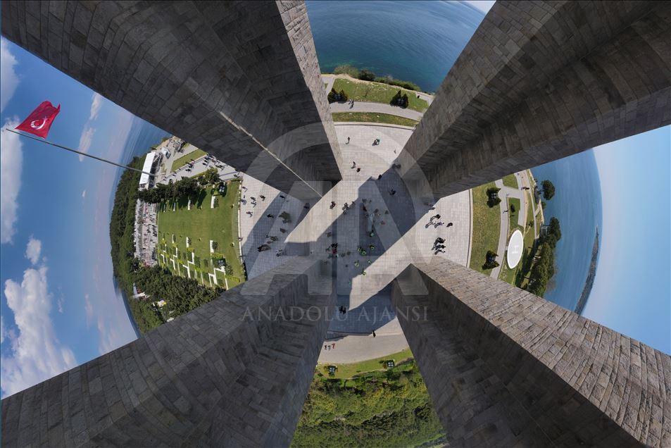 الأناضول تعرض صورا بزاوية 360 درجة لـ"غاليبولي" التركية 
