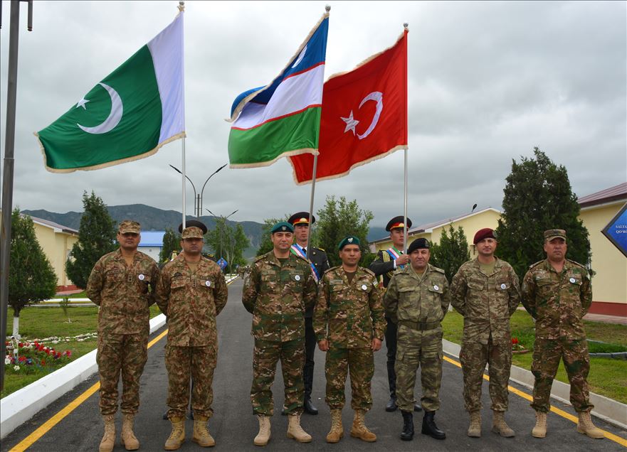 Özbekistan, Türkiye ve Pakistan ortak tatbikatı başladı