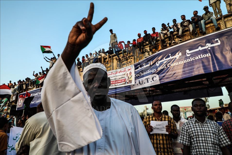 Sudan'daki gösteriler