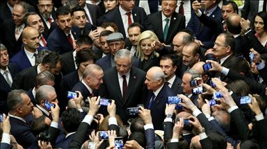 TBMM'de 23 Nisan Resepsiyonu