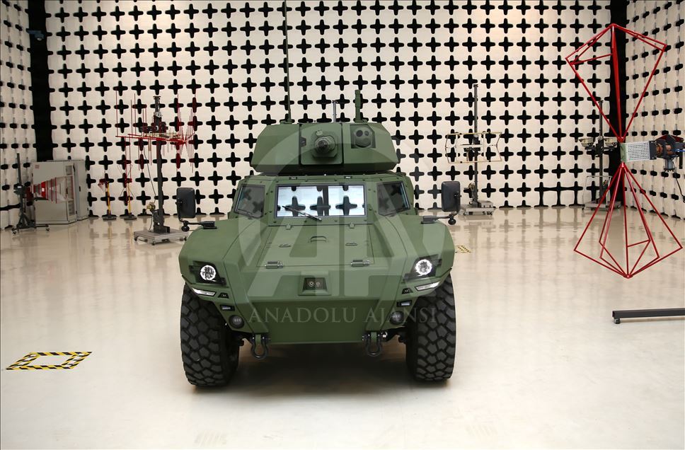Turkey's first electric armoured vehicle: Akrep II