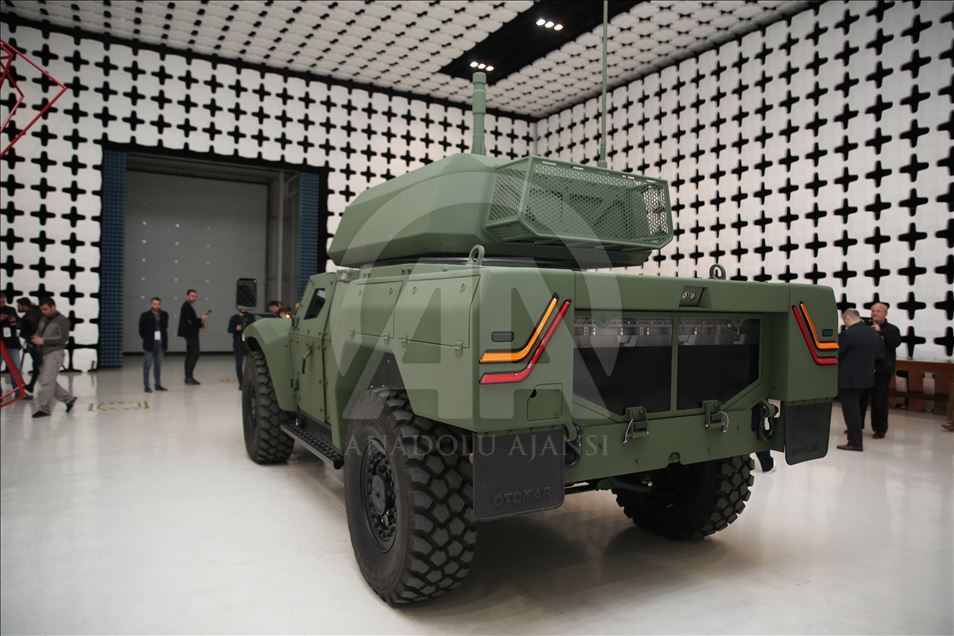 Turkey's first electric armoured vehicle: Akrep II