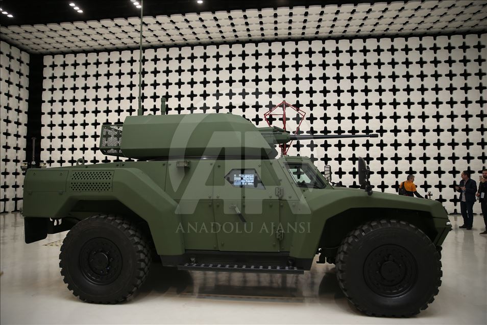 Turkey's first electric armoured vehicle: Akrep II