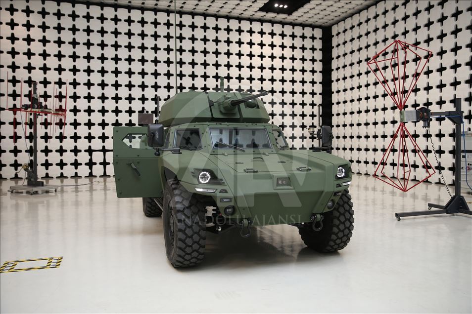 Turkey's first electric armoured vehicle: Akrep II