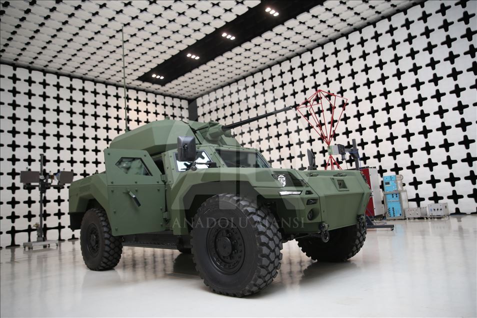 Turkey's first electric armoured vehicle: Akrep II