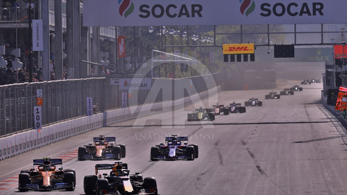 Bakü'de Formula 1 heyecanı