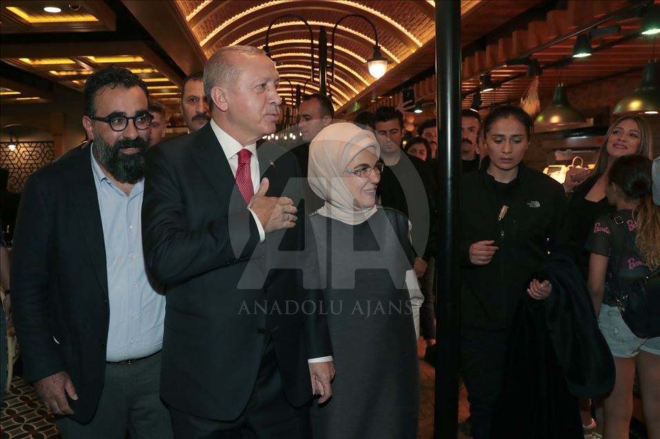 Cumhurbaşkanı Recep Tayyip Erdoğan, İstanbul'da