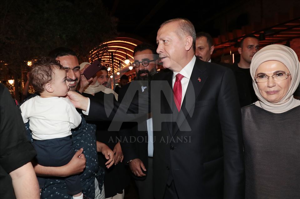 Cumhurbaşkanı Recep Tayyip Erdoğan, İstanbul'da