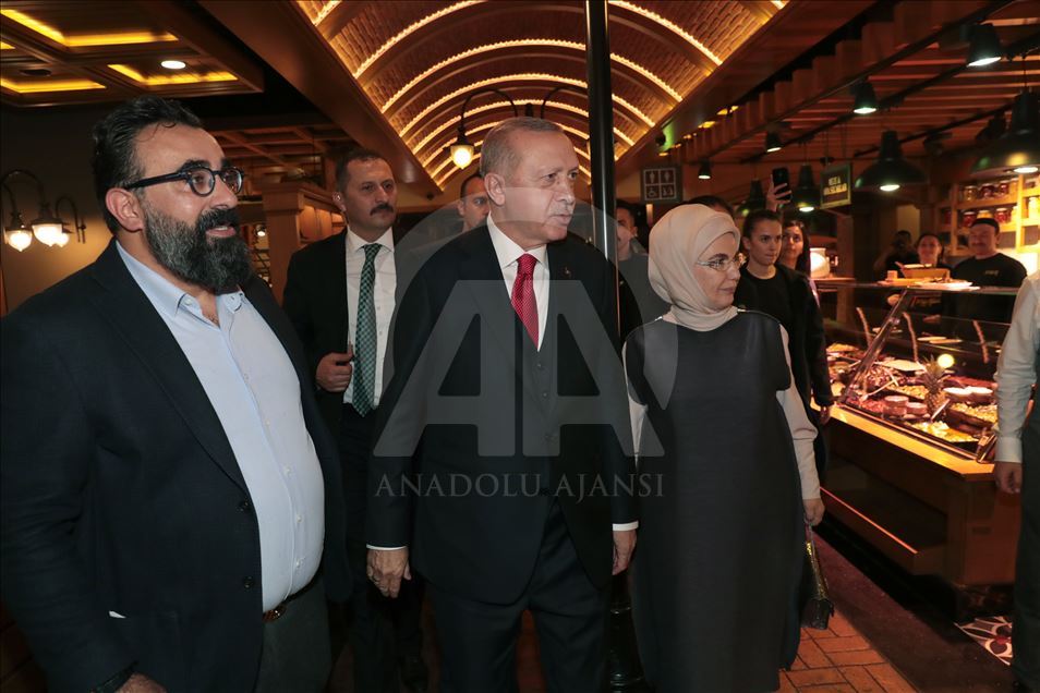 Cumhurbaşkanı Recep Tayyip Erdoğan, İstanbul'da