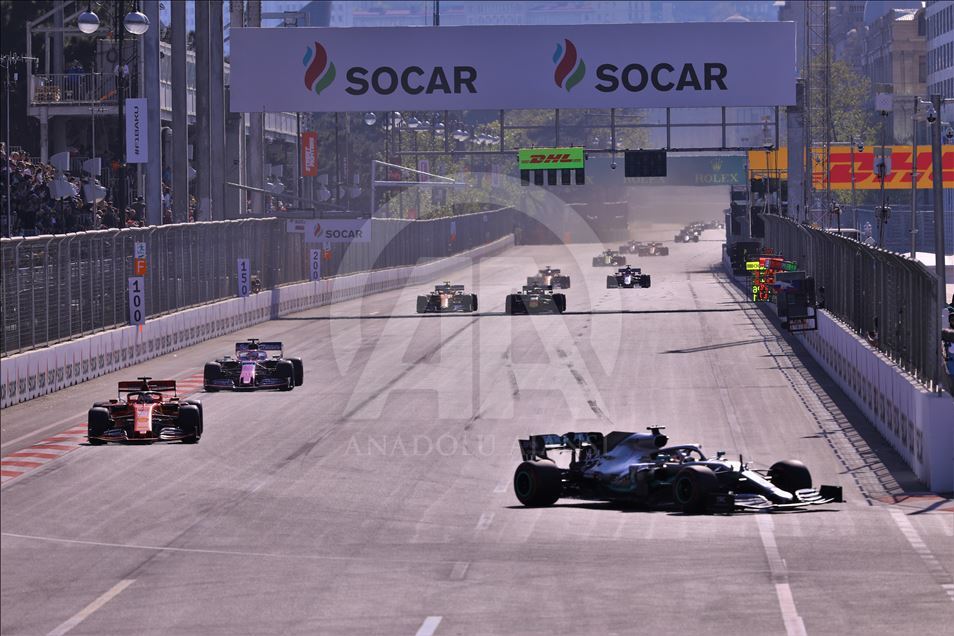 Bakü'de Formula 1 heyecanı