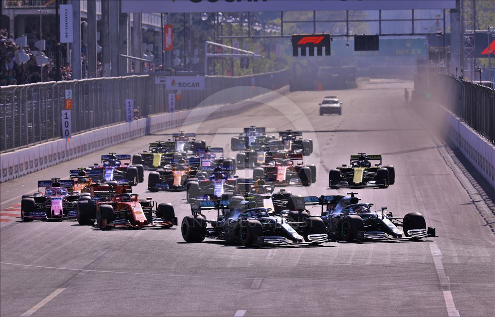Bakü'de Formula 1 heyecanı