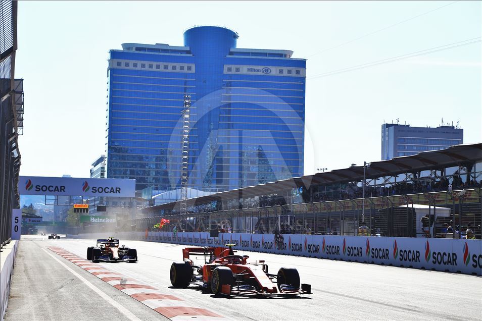 Bakü'de Formula 1 heyecanı