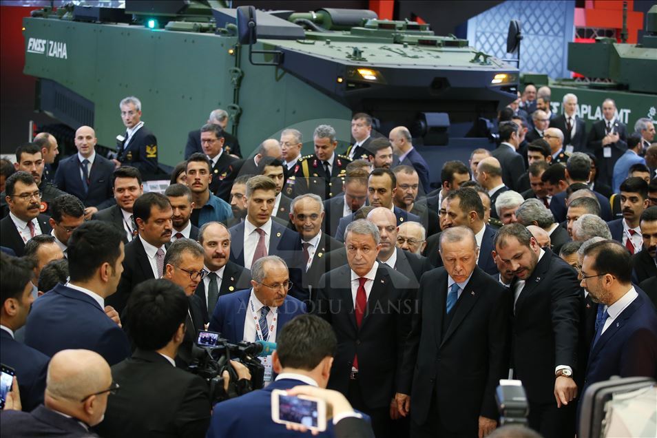 IDEF 2019 Fuarı açılış töreni