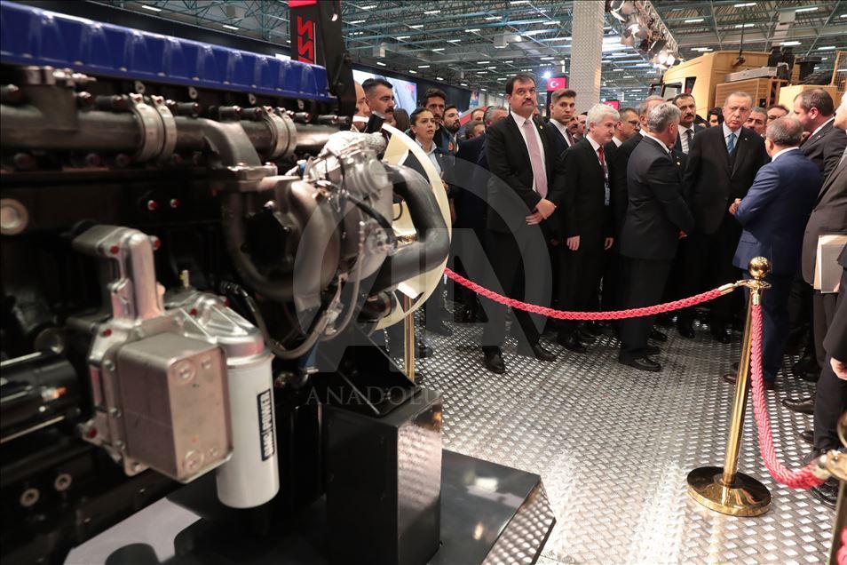 IDEF 2019 Fuarı açılış töreni