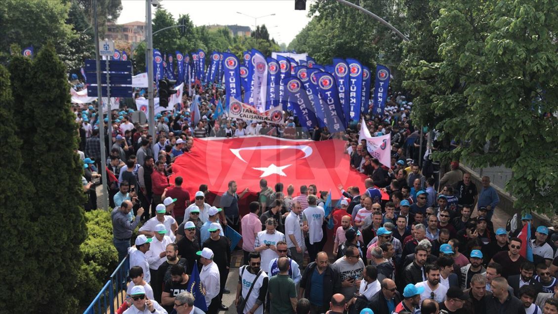 В Турции празднуют Первомай