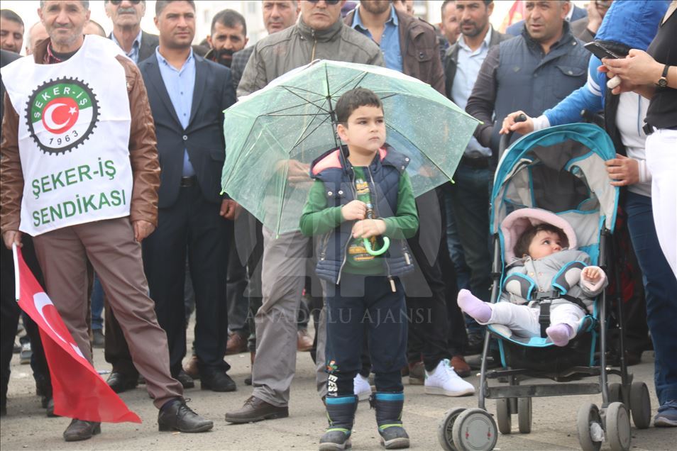 Doğu Anadolu'da 1 Mayıs kutlamaları
