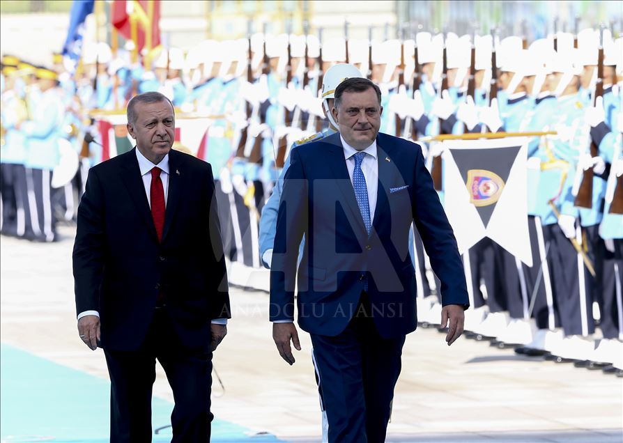 Sastankom s Erdoganom Dodik i Džaferović započeli posjetu Turskoj