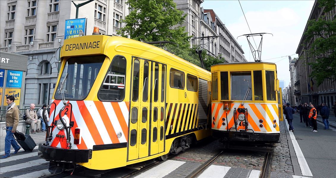 Bruksel, ekspozohen tramvajë të vjetër 150 vjet