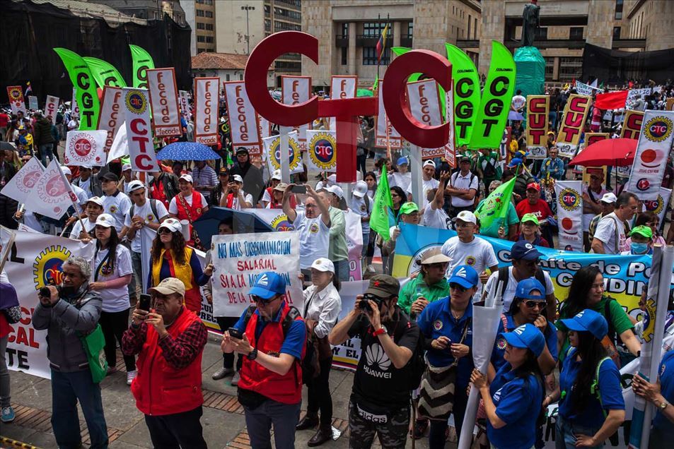 Celebraciones del Día Internacional de los Trabajadores en Colombia