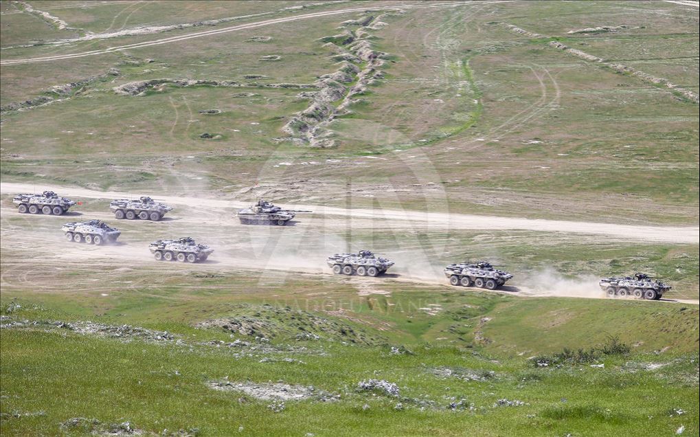 Joint Military Exercise Of Turkey And Azarbaijan - Anadolu Agency