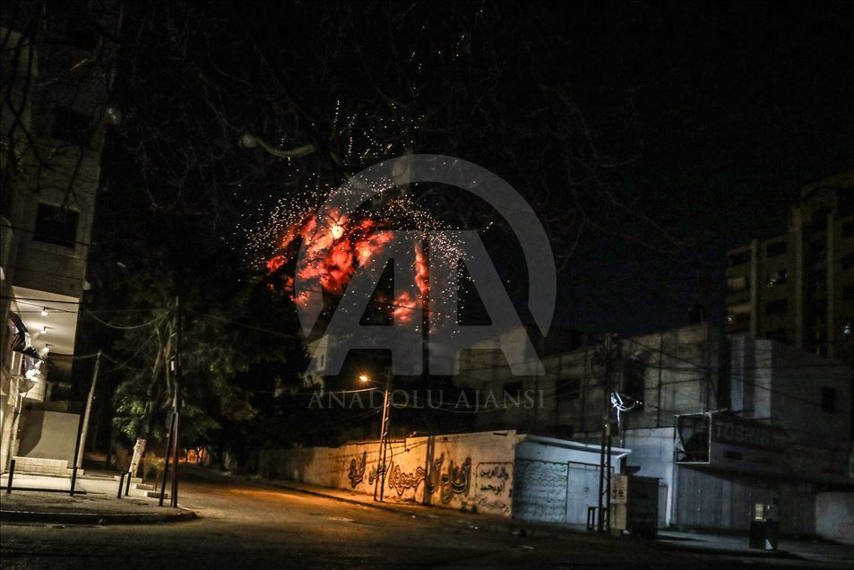 Anadolu Agency’s office hit by Israeli forces in Gaza Strip