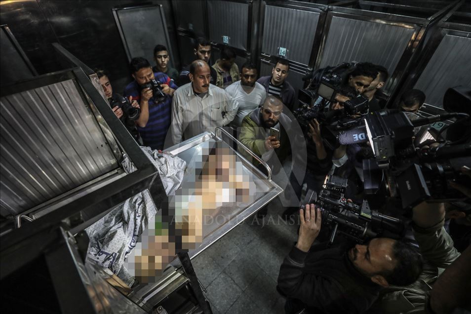 İsrail saldırısında bir bebek şehit oldu