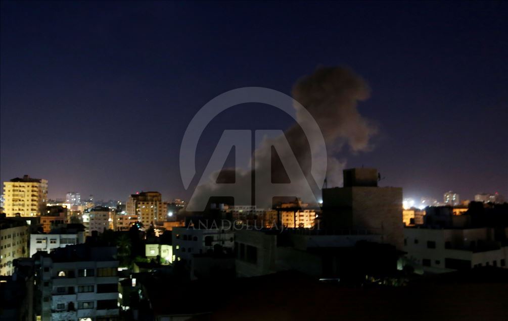 Anadolu Agency’s office hit by Israeli forces in Gaza Strip