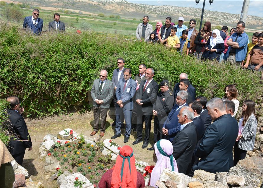 Yunus Emre kabri başında anıldı