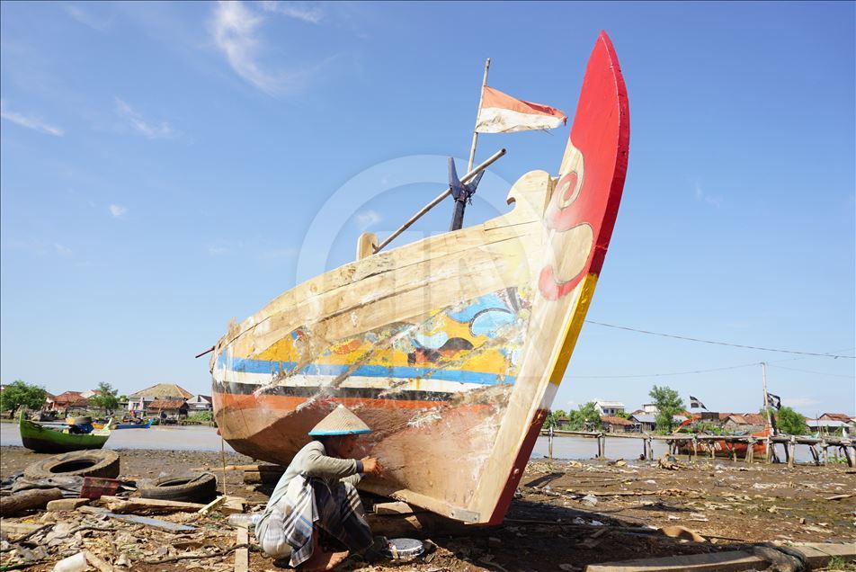 Kehidupan sehari-hari nelayan di Jepara