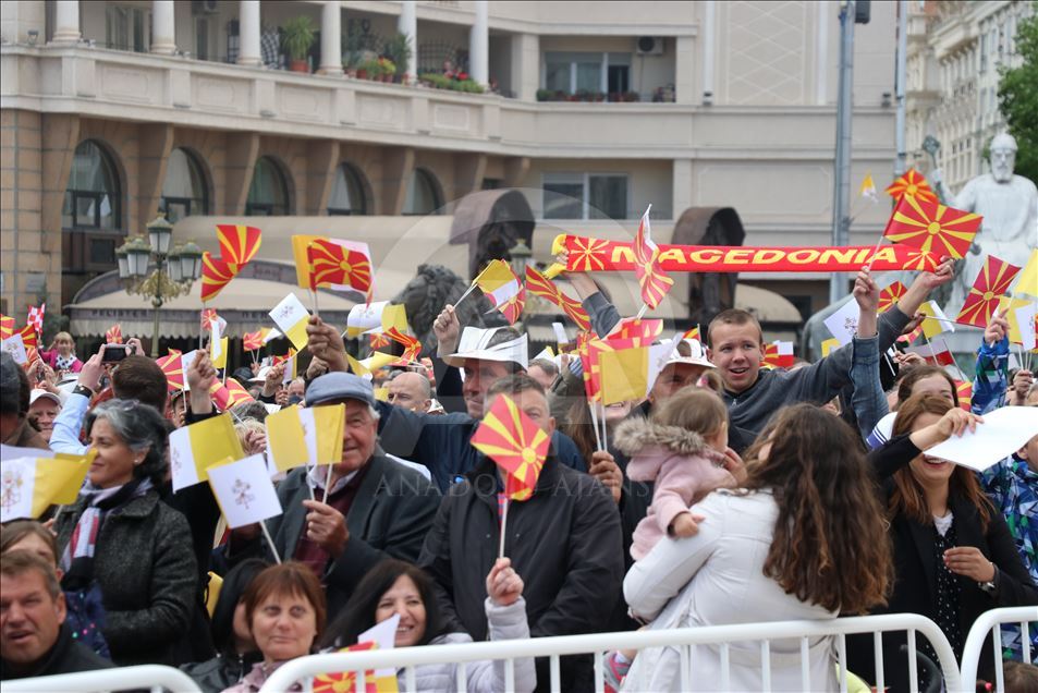Папата Франциск во посета на Северна Македонија