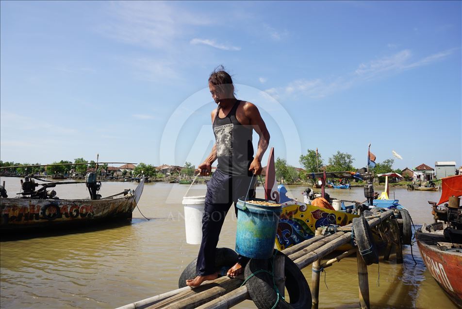 Kehidupan sehari-hari nelayan di Jepara