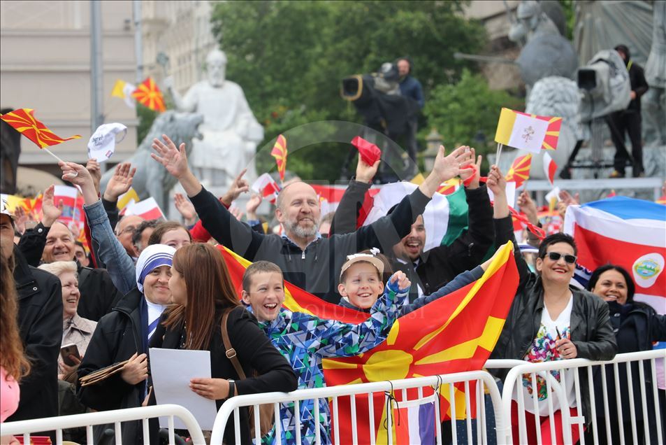 Папата Франциск во посета на Северна Македонија